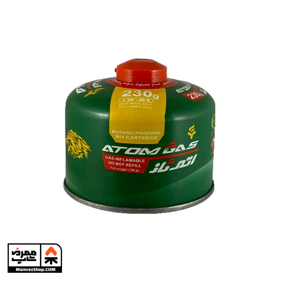 کپسول گاز کوهنوردی 230گرمی اتم گاز